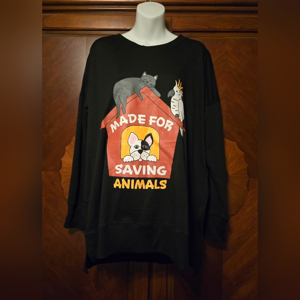 Lularoe Animal Hannah 2X